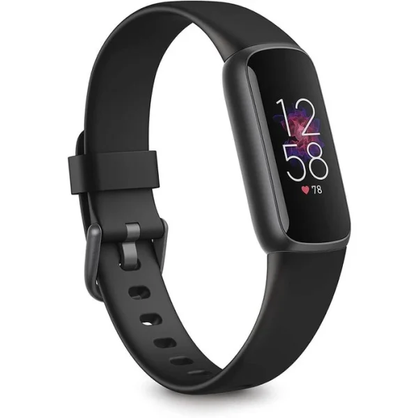 Fitbit Fitness-Tracker Luxe Schwarz, Puls-, SpO2-Messung, OLED, Wasserdicht 1