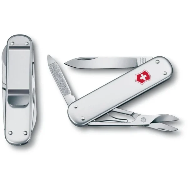 Victorinox Taschenmesser Money Clip Alox 0.6540.16, Silber, 5 Funktionen 1