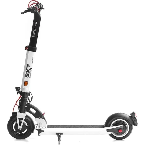 SXT E-Scooter Buddy V2, 20 Km/h, 10,4 Ah, Weiß, Mit Straßenzulassung, Traglast 100 Kg, 40 Km 1