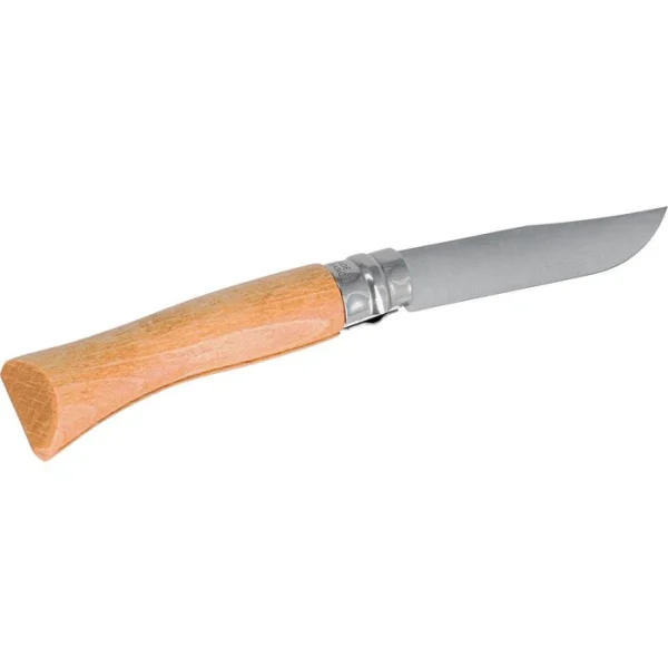 Opinel Klappmesser No.6 Carbon, Klingenlänge 7cm, Buche, Braun 4