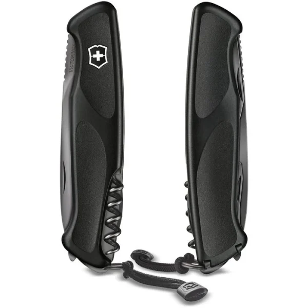 Victorinox Taschenmesser Ranger Grip 55 Onyx Black, 0.9563.C31P, Schwarz, 12 Funktionen 4
