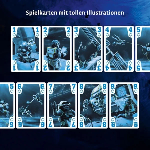 Kosmos Kartenspiel 691868 Die Crew, Ab 10 Jahre, 2-5 Spieler 7