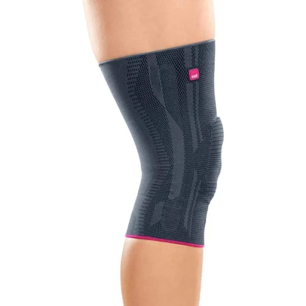 Medi Kniebandage Genumedi Komfort, Silber, Mit Silikonring, Größe I 7