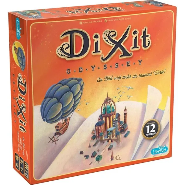 Asmodee Kartenspiel 484975 Dixit Odyssey, Ab 8 Jahre, 3-12 Spieler 1