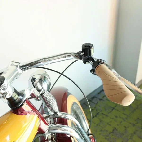 Böttcher-AG Fahrradklingel Schwarz, Glocke, Mini, Aluminium 3