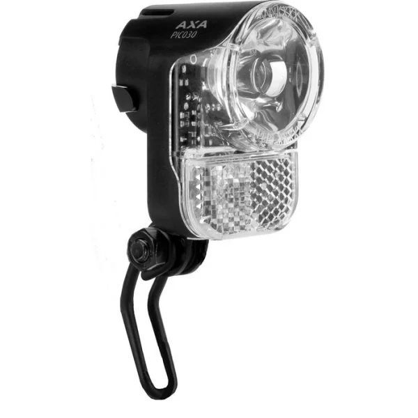 AXA Fahrradbeleuchtung Pico 30 Steady Auto, Frontlicht, Dynamoscheinwerfer, 30 Lux, Vorne 1