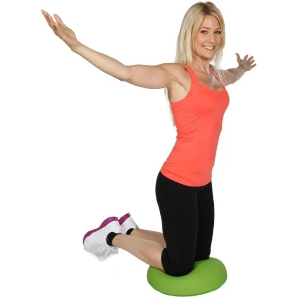 Schildkröt-Fitness Balance-Ball Half-Ball Dynamic, Ø 40 Cm, Grün 6