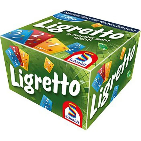 Schmidt Spiele Schmidt-Spiele Kartenspiel 01201 Ligretto Grün, Ab 8 Jahre, 2-4 Spieler 1