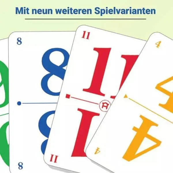 Ravensburger Kartenspiel 207541 Elfer Raus!, Ab 7 Jahre, 2-6 Spieler 6