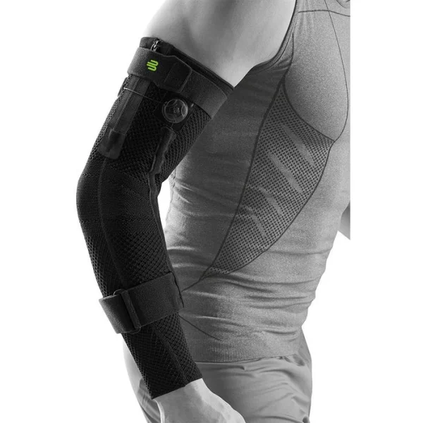 Bauerfeind Ellenbogenbandage Sports Elbow Brace, Für Links & Rechts, Schwarz, Größe XL 3