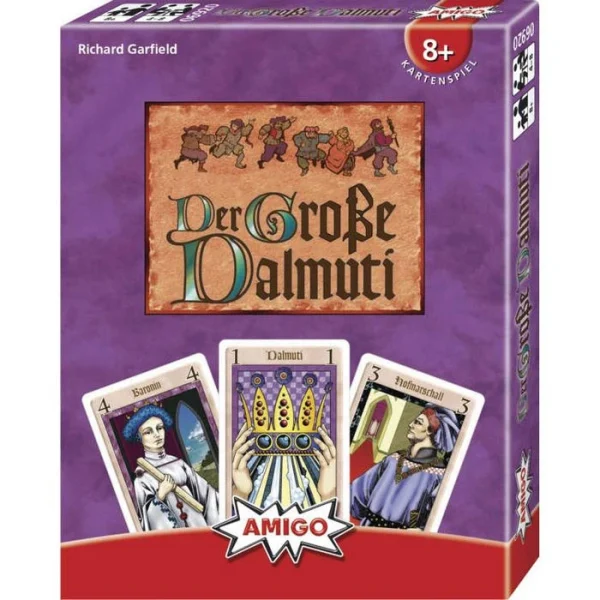 Amigo Kartenspiel 6920, Der Große Dalmuti, Ab 8 Jahre, 4-8 Spieler 1