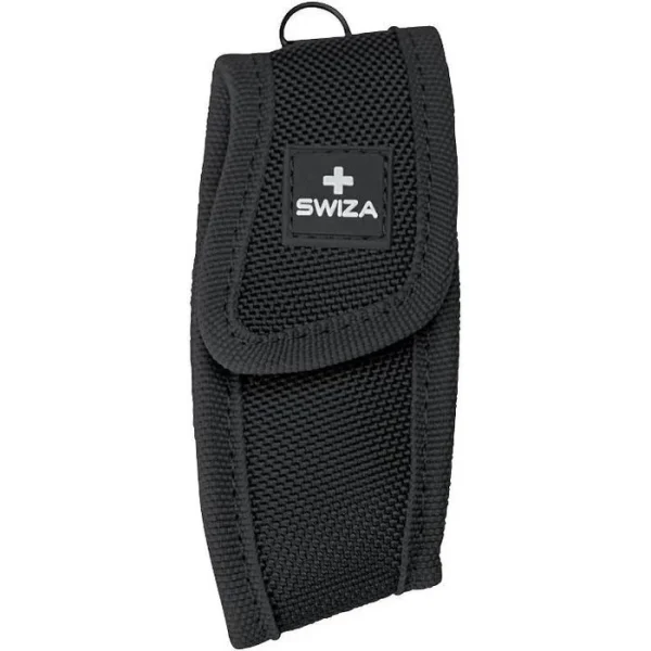 SWIZA Gürteletui Für Taschenmesser, Aus Nylon, Mit Klettverschluss, Schwarz 1
