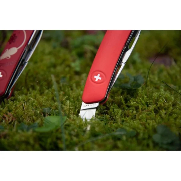 SWIZA Taschenmesser D00, Rot, 5 Funktionen 7