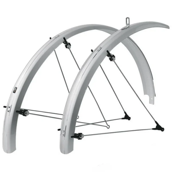 SKS Schutzblech Olympic Racer B42, 10105, Radgröße 28 Zoll, Silber, Set Für Vorne Und Hinten 1