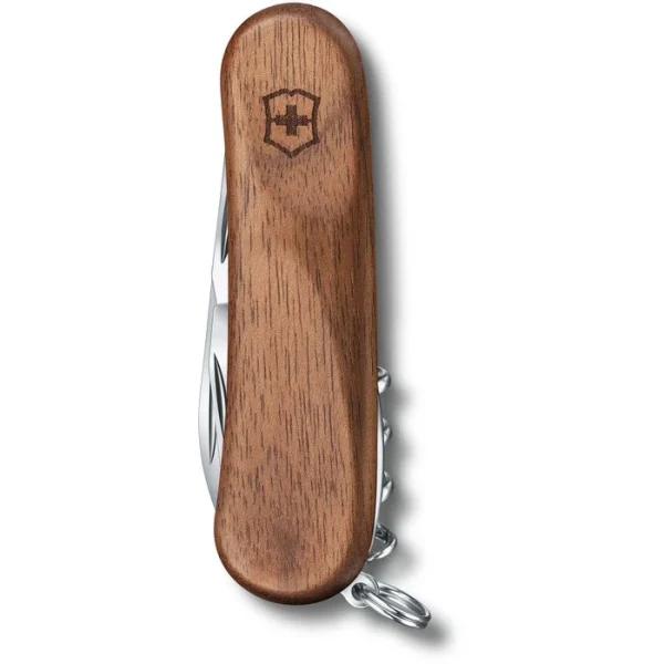 Victorinox Taschenmesser Evolution Wood 10, 2.3801.63, Holzgriff, Nussbaum, 11 Funktionen 3