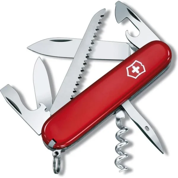 Victorinox Taschenmesser Camper 1.3613, Rot, 13 Funktionen 1