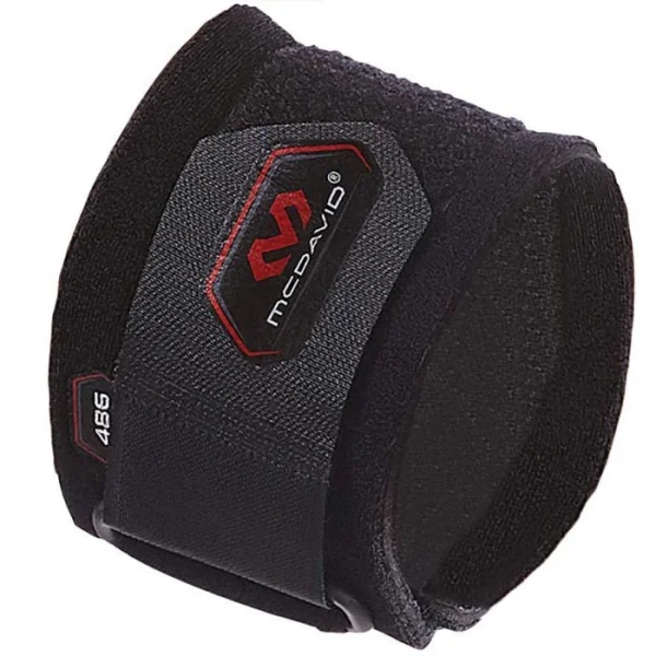 McDavid Ellenbogenbandage 486, Für Links & Rechts, Schwarz, Einheitsgröße 1
