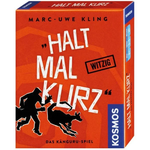 Kosmos Kartenspiel 740382, Halt Mal Kurz, Das Känguru-Spiel, Ab 12 Jahre, 3-5 Spieler 1