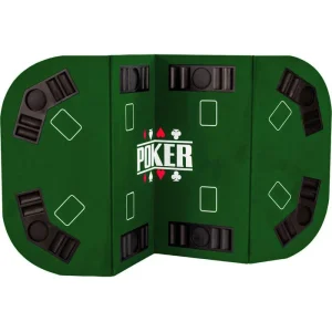 Maxstore Pokermatte 20030130, 160 X 80 Cm, Rechteckig, 8 Spieler, Grün 12