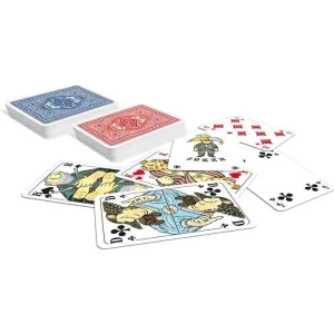 ASS Spielkarten Altenburger 71007 Loriot Rommé, 2 X 55 Karten, Papier, Loriot-Zeichnungen 11