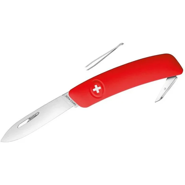SWIZA Taschenmesser D00, Rot, 5 Funktionen 4