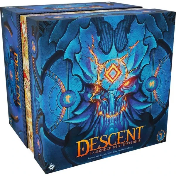 Asmodee Brettspiel FFGD1500 Descent, Legenden Der Finsternis, Ab 14 Jahre, 1-4 Spieler 1