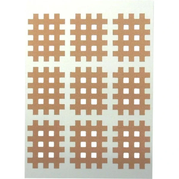 AcuTop Gittertape Typ A, Hautfarben, 2,7 X 2,1cm, 180 Strips 3
