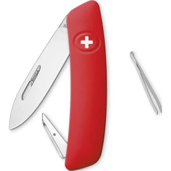 SWIZA Taschenmesser D00, Rot, 5 Funktionen 1