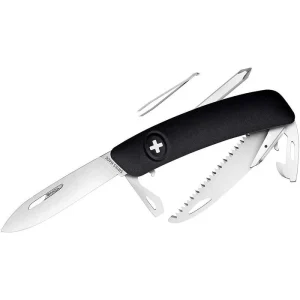 SWIZA Taschenmesser D06, Schwarz, 12 Funktionen 16