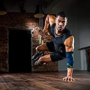 Medi Ellenbogenbandage Epicomed E+motion, Für Links & Rechts, Merino, Blau/grün, Größe III 20