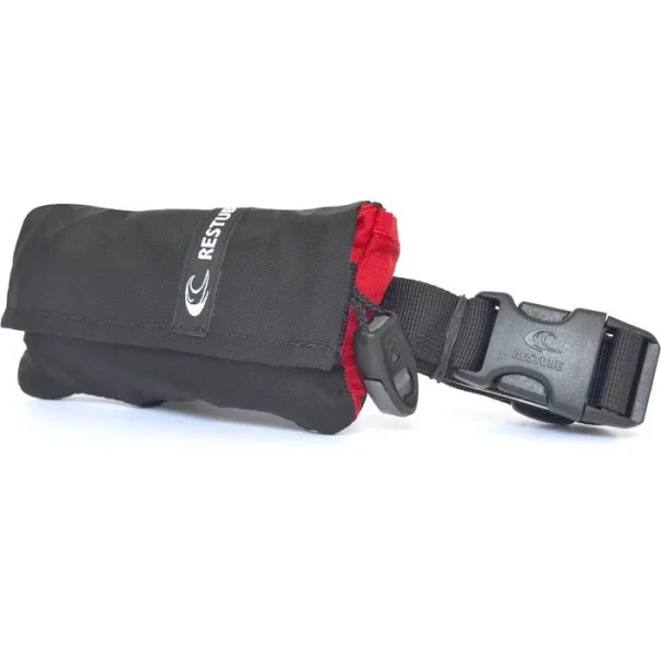 RESTUBE Schwimmboje Classic RT-00202-CR, Für Kinder Und Erwachsene, Schwarz/rot 6