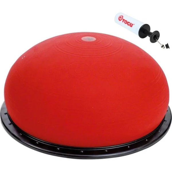 Togu Balance-Ball Jumper, Mit Trampolineffekt, Ø 52 Cm, Rot 1