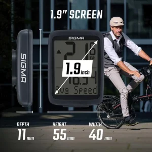 Sigma Fahrradcomputer BC 8.0 WL, 08211, Kabellos, Mit Funk, Wasserdicht 14