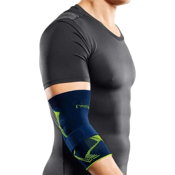 Medi Ellenbogenbandage Epicomed E+motion, Für Links & Rechts, Merino, Blau/grün, Größe III 3