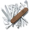 Victorinox Taschenmesser Swiss Champ Wood, 1.6791.63, Nussbaum, 29 Funktionen 8