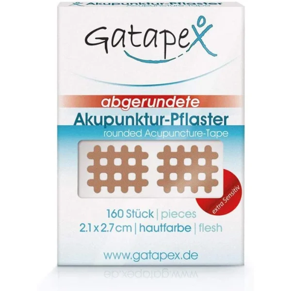 Gatapex Gittertape Akupunktur-Pflaster, Typ A, 2,7 X 2,1cm, Größe S, Extra Sensitiv, 160 Strips 5
