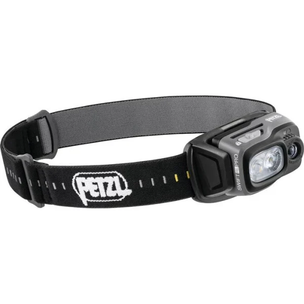 Petzl Stirnlampe Swift RL Pro LED, 900 Lumen, Akku, Lichtsensor, Rotlicht, Schwarz 1