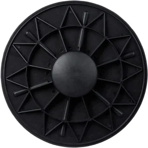 Relaxdays Balance-Board Bluefinity, Ø 36cm, Schwarz-blau 19
