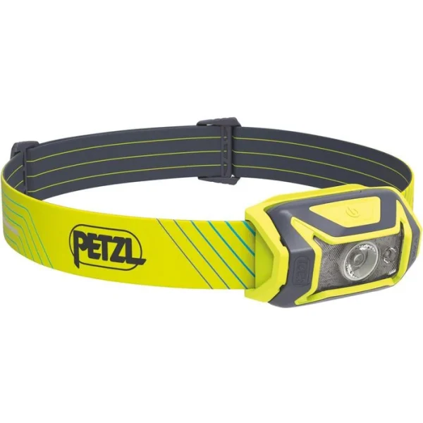 Petzl Stirnlampe Tikka Core LED, 450 Lumen, USB, Akku, Rotlicht, Gelb 1