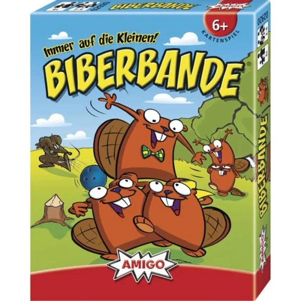 Amigo Kartenspiel 2920, Biberbande, Ab 6 Jahre, 2-6 Spieler 1