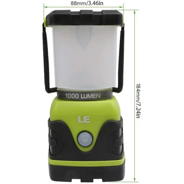 LE Campinglampe LED Dimmbar, 1000 Lumen, Spritzwassergeschützt 5