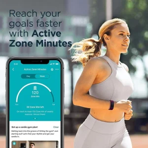 Fitbit Fitness-Tracker Charge 4 Stormblue, Pulsmessung, GPS, Bluetooth, OLED, Wasserdicht 13