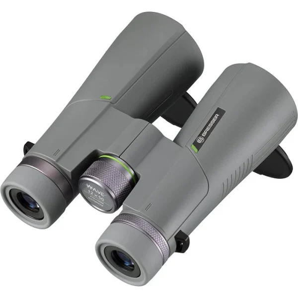 Bresser Fernglas Wave 12x50mm, 12-fache Vergrößerung, Wasserdicht 3