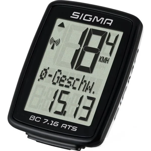 Sigma Fahrradcomputer BC 7.16 ATS, Ohne Kabel 3