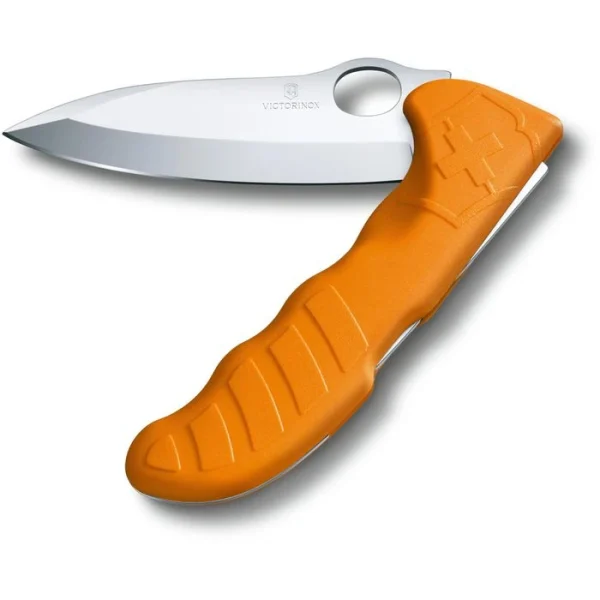 Victorinox Taschenmesser Hunter Pro M, Orange, 0.9411.M9, 2 Funktionen, Mit Gürteletui 3