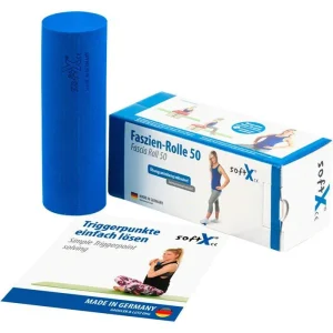SoftX Faszienrolle 50, 15 X 5 Cm, Blau 9