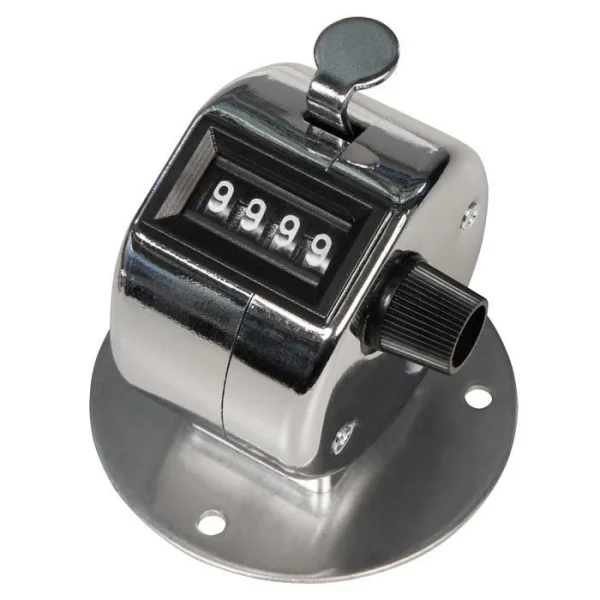 Handzähler Böttcher-AG Mechanisch, Metall, Mit Montagefuß 3