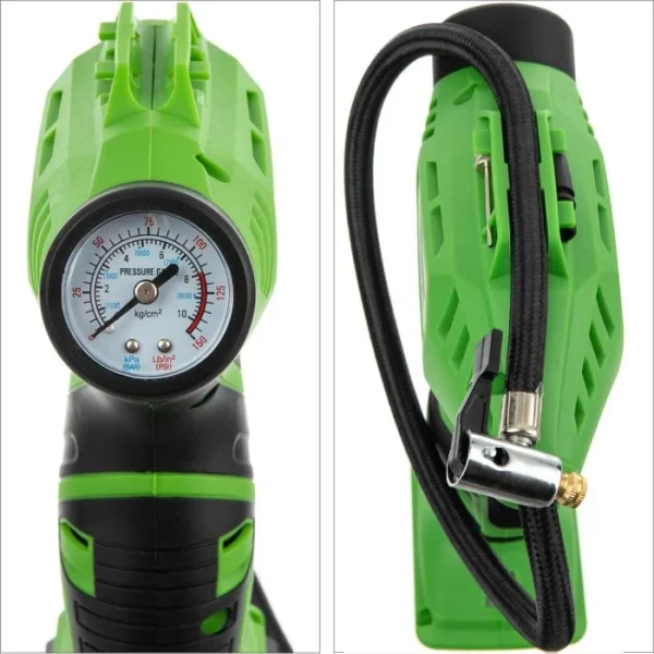 Zipper Luftpumpe ZI-LPE18-AKKU, Akkupumpe, Mit Manometer 7