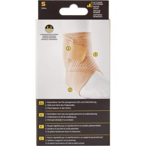 3M FUTURO Fußbandage 47874, Sprunggelenk, Für Rechts & Links, Beige, Größe S 20