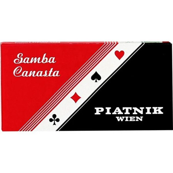 Piatnik Spielkarten 2697 Samba Canasta, 3×55 Karten, Papier, Französisches Bild 4